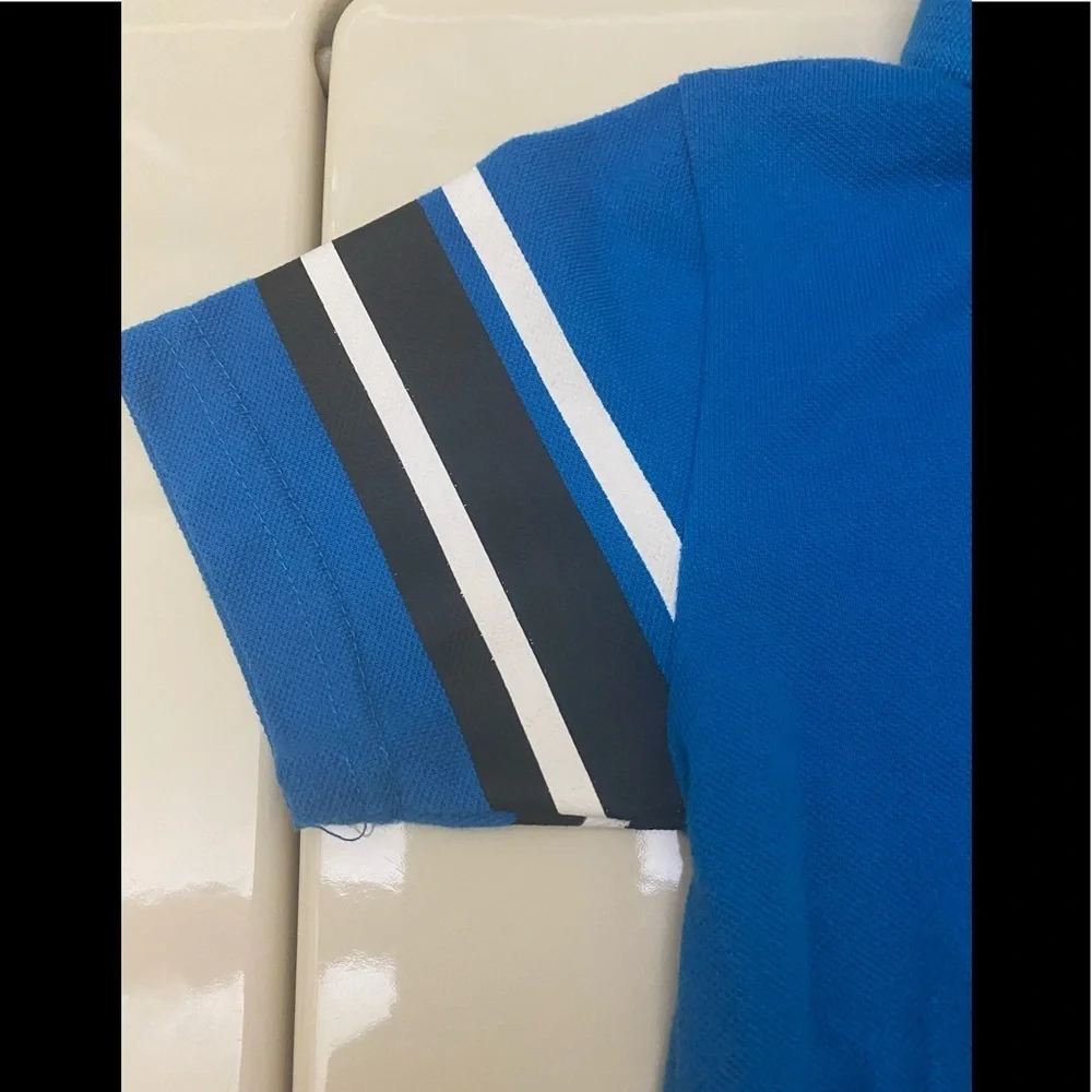 Beverly Hills Polo Club Blue 2T Short Sleeve Shirt - Picture 5 of 7